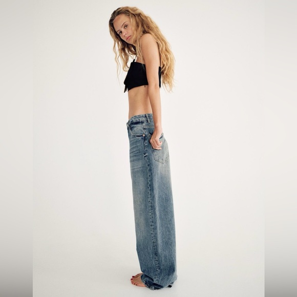 ZARA BEADED CROP TOP - Picture 6 of 8